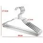 10 Space Aluminum Childrens Clothes Hangers,Silver 10 Space Aluminum Childrens Clothes Hangers,Silver