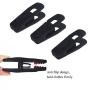 Wonck Black Velvet Hanger Clips 20 Pack, Pants Hangers Velvet Clips for Skirts, Strong Finger Perfect for Thin Velvet Hangers Wonck Black Velvet Hanger Clips 20 Pack, Pants Hangers Velvet Clips for Skirts, Strong Finger Perfect for Thin Velvet Hangers