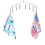 Kglobal 2 Sets Stainless Steel Laundry Drying Hanger with 8 Clips For Drying Towels, Diapers, Baby Clothes,Underwear, Socks Gloves-Gabbay