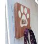 Personalised Wood Lead Hook Dog Lead Hook Dog Leash Wall Hanger Custom Dog Lead Holder