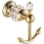 OWOFAN Towel Hook Clothes Rack Hanger Wall Hooks Kitchen Bathroom Luxury Accessories, Gold HK-25