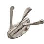 XOGOLO Swivel Hook 2 Pack for Heavy Duty Folding Swing Arm Triple Coat Hook with Multi Three Foldable Arms Towel/Clothes Hanger for Bathroom Kitchen Garage Wall Mount, Brushed Nickel XOGOLO Swivel Hook 2 Pack for Heavy Duty Folding Swing Arm Triple Coat Hook with Multi Three Foldable Arms Towel/Clothes Hanger for Bathroom Kitchen Garage Wall Mount, Brushed Nickel