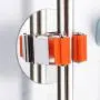 Mop Holder Wall Mounted Adhesive - Mop Broom Holder Wall Mount Organizer - Mop and Broom Holder/Bathroom Storage Organizer Mop Hanger/Wall Mounted Garden Storage Rack Oliverblvd Mop Holder Wall Mounted Adhesive - Mop Broom Holder Wall Mount Organizer - Mop and Broom Holder/Bathroom Storage Organizer Mop Hanger/Wall Mounted Garden Storage Rack Oliverblvd