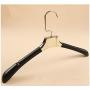 DNJKSA Hanger High Grade Leather Padded Plastic Hanger for Clothes,Mans Style,Square Top (10 Pieces/lot)(Random Color)