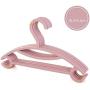 Inveroo New Kids Clothes Hangers 5pcs/lot 31cm Outdoor Clothes Drying Rack Children Non-Slip Plastic Baby Trousers Rack Garment Coat Hangers