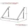 StorageMaid Over The Door Closet Rod ? Heavy-Duty Hanging Clothes Rack Organizer and Hanger for Clothing Or Towels - Great for Home and Dorm Room