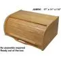 Large bread boxes bread basket wooden boxes storage boxes kitchen counter organizer wooden storage boxes bread storage. roll top breadbox. bread boxes for kitchen countertop. Bamboo wooden boxes. (Natural) Large bread boxes bread basket wooden boxes storage boxes kitchen counter organizer wooden storage boxes bread storage. roll top breadbox. bread boxes for kitchen countertop. Bamboo wooden boxes. (Natural)