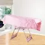 Drying Rack Foldable Clothes Hanger Dryer Aluminum Alloy Standing Hanger Gament Drying Rack Clothes Storage Organizer Coat Rack