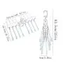 HJYPYJ Magic Hanger,8 in 1 Multifunction Magical Hangers,Non-Slip No Trace PP Hanger,Space-Saving Organizer Hangers, Durable/Green / 10 pcs HJYPYJ Magic Hanger,8 in 1 Multifunction Magical Hangers,Non-Slip No Trace PP Hanger,Space-Saving Organizer Hangers, Durable/Green / 10 pcs