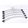 DNJKSA Golden Silver Aluminum Alloy Hanger for Clothes,Strong Metal Shirts Hanger (10 Pieces/Lot)(Random Color) DNJKSA Golden Silver Aluminum Alloy Hanger for Clothes,Strong Metal Shirts Hanger (10 Pieces/Lot)(Random Color)