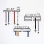 2 Tier - Personalized Medal, Tie, Belt Holder