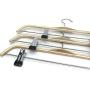 KOOBAY Coat Hangers 30Ps 14" Zara Style Boutique Trousers Wooden Clothes Display