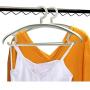 Wide Shoulder Plastic Hanger - No Shoulder Bumps Suit Hangers With Chrome Hooks,Non Slip Space Saving Clothes Hangers,(Pack Of 10) Heavyduty,Rounded Hangers For Sweaters,Coat,Jackets,Pants,Shirts,Dres