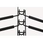 Pena Clothes Hangers Multi Layers Metal Clothes Rack Wardrobe Storage Rack Multifunctional Closet Hanger Anti-Slip Sponge Organizer for Shirt T-Shirt Jacket Coat Sweater Trousers