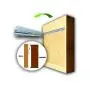 Hangman - Professional French Cleat ? For Mirrors, Pictures, Ledges, Cabinets & Headboards - Aluminum: CBH-30
