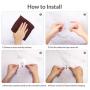 HangerSpace Adhesive Hooks, Transparent Reusable Sticky Hooks 13.2LB Heavy Duty Seamless Hooks Rotating Ceiling Hooks Wall Hanger Hooks Utility Hooks for Kitchen Bathroom Window - 12 Packs HangerSpace Adhesive Hooks, Transparent Reusable Sticky Hooks 13.2LB Heavy Duty Seamless Hooks Rotating Ceiling Hooks Wall Hanger Hooks Utility Hooks for Kitchen Bathroom Window - 12 Packs