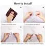 HangerSpace Adhesive Hooks, Transparent Reusable Sticky Hooks 13.2LB Heavy Duty Seamless Hooks Rotating Ceiling Hooks Wall Hanger Hooks Utility Hooks for Kitchen Bathroom Window - 12 Packs HangerSpace Adhesive Hooks, Transparent Reusable Sticky Hooks 13.2LB Heavy Duty Seamless Hooks Rotating Ceiling Hooks Wall Hanger Hooks Utility Hooks for Kitchen Bathroom Window - 12 Packs