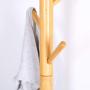 QQAA Coat Rack Floor-Standing Solid Wood Modern Minimalist Bedroom Living Room Hall Hanger Simple Clothes Hanger (Color : D)