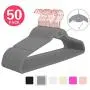 MIZGI Upgraded Cascading Velvet Hangers - 50 Pack Heavyduty Non Slip Hangers with Cascading Hooks Gray - Copper/Rose Gold Hooks,Space Saving Clothes Hangers for Pants,Coat,Shirts,Suits,Dress MIZGI Upgraded Cascading Velvet Hangers - 50 Pack Heavyduty Non Slip Hangers with Cascading Hooks Gray - Copper/Rose Gold Hooks,Space Saving Clothes Hangers for Pants,Coat,Shirts,Suits,Dress