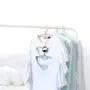 Plastic Clothes Hanger, Extra Thick Plastic Wide Shoulder Adult 360 Degrees Rotate Slip Resistant Standard Clothing Hanger Ideal for Everyday Use White 20 Pack Plastic Clothes Hanger, Extra Thick Plastic Wide Shoulder Adult 360 Degrees Rotate Slip Resistant Standard Clothing Hanger Ideal for Everyday Use White 20 Pack