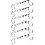 10Pcs Clothes Hanger Holders Save Space Wardrobe Clothing Organizer Racks Hangers for Clothes Decoration