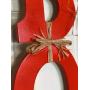 BOO Door Hanger, Halloween Decor, Festive Halloween Decorations, Handmade Halloween Decor