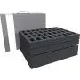 Feldherr Storage Boxes Compatible with 72 Miniatures Plus Tanks or Monster