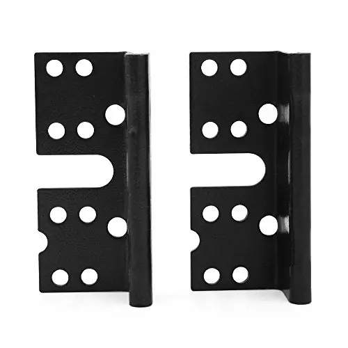 Headboard/Footboard Bed Rail Hanger Bracket for 2&quot Double Hook Plate 3-3/4&quot
