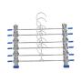 10PCS Clothes Hangers Stainelss Steel Rubber Grip Coat Hangers Skirt Hangers Pants Hangers for House Organizer 10PCS Clothes Hangers Stainelss Steel Rubber Grip Coat Hangers Skirt Hangers Pants Hangers for House Organizer