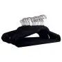 Michael Graves Design Premium Ultra-Thin Non-Slip Velvet Clothing Hangers, Flocked + Durable, Closet Space Saving, Chrome Hook, for Garments, Suits, Dresses, Pants, Shirts, Coats, (50 Pack) (Black) Michael Graves Design Premium Ultra-Thin Non-Slip Velvet Clothing Hangers, Flocked + Durable, Closet Space Saving, Chrome Hook, for Garments, Suits, Dresses, Pants, Shirts, Coats, (50 Pack) (Black)