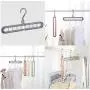 10PC Random Color Space Saver Saving Wonder Metal Magic Hanger Clothes Closet Organize Hook 10PC Random Color Space Saver Saving Wonder Metal Magic Hanger Clothes Closet Organize Hook