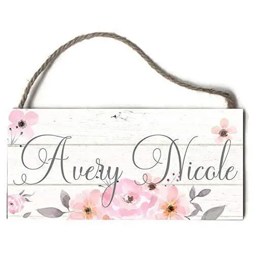 Hair Bow Holder with Hooks, Headband Holder, Personalized Hair Bow Holder, Baby Shower Gift, Blush Watercolor, Pink, Gray, Elegant, Hanger Hair Bow Holder with Hooks, Headband Holder, Personalized Hair Bow Holder, Baby Shower Gift, Blush Watercolor, Pink, Gray, Elegant, Hanger