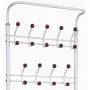 Caraya Metal Clothes Shoes Steel Stands Hanger Hooks Tidy Shelf Caraya Metal Clothes Shoes Steel Stands Hanger Hooks Tidy Shelf