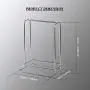 SAIYIDANZI Clothes Hanger Organizer Rack Sturdy Stainless Steel Clothes Caddy Storage Holder Stacker for Closet & Room Tidier Laundry Rooms Drying Rack (Hanger Organizer-A)