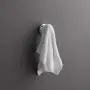 MAYKKE Charlotte Robe and Towel Hook Modern Solid Brass Wall Mount Clothes Hanger for Bathroom Lavatory, Shower, Kitchen Unique Round Ball Accent Design Polished Chrome, XYA1030101