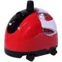 QQT Steam Single Pole Hanging Ironing Machine, Household Handheld Ironing Machine, Creative Mini Hanging Iron-red
