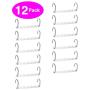 Titan Mall Space Saving Hangers 12 Pack Clothes Hangers for Clothes Hangers Space Saving Wardrobe Clothing Hanger Organizer, Updated Closet Space Saver Hangers