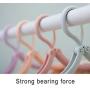 yuanweiwang Portable Folding Clothes Hangers Plastic Foldable Clothes Drying Rack with Hanger Clips for Travel Home Camping 575177874873