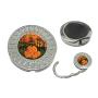 Sonva Purse Hanger Folding Handbag Hook - Halloween with Witch Bets Table Hook Folding Bag Desk Hanger Foldable Holder