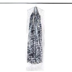 HANGERWORLD 20 Clear 72inch 80 Gauge Dry Cleaning Laundrette Polythylene Garment Clothes Cover Protector Bags.