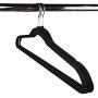 KYCPTNFJ 5 PCS Pack Non-Slip Velvet Hangers Suit Hanger Thin Space Saving 360 Degree Swivel and Durable Clothes Hanger