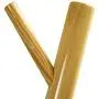 D&LE Coat Rack Free Standing, Wooden Enterway Hall Tree Coat Hanger Holder 8 Hooks Solid Wood Base for Coat Has Clothes-White 38x175cm(15x69inch)