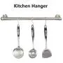Reekey 4 Pack Clothes Hanger Hanging Tube Base Curtain End Bracket Support Kitchen Organizer (0.75") Reekey 4 Pack Clothes Hanger Hanging Tube Base Curtain End Bracket Support Kitchen Organizer (0.75")