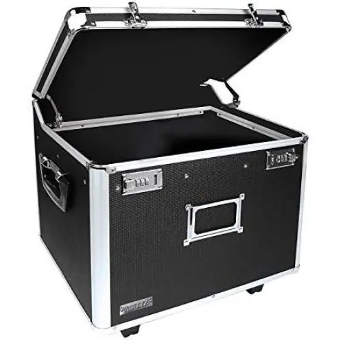 Vaultz VZ01270 Locking Mobile File Chest, Letter/Legal, 14 3/8 in x 17 3/8 in x 15 in, Black Vaultz VZ01270 Locking Mobile File Chest, Letter/Legal, 14 3/8 in x 17 3/8 in x 15 in, Black