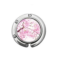 Pattern Design Handbag Hanger Holder Women Round Foldable Purse Hook