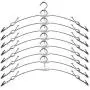 Cabilock Clothes Hanger 10pcs Metal Hanger Non-Slip Underwear Rack Underpants Clips for Shop Clothing Store(Random Color)