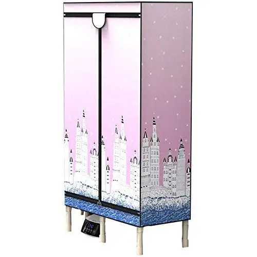 JYDSG Dryer, Portable Electric Heating Drying 1300W, Smart Clothes Quick-Drying Hanger, Multi-Function hot air Cabinet