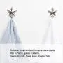 uxcell Curtain Tieback Hook Zinc Alloy Tassel Curtains Holder Window Holdbacks Wall Hooks Clothes Hanger, Set of 2, SilverTone uxcell Curtain Tieback Hook Zinc Alloy Tassel Curtains Holder Window Holdbacks Wall Hooks Clothes Hanger, Set of 2, SilverTone