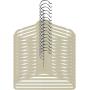 Utopia Home Kids Velvet Bulk Hangers - Small Clothes Hanger - Non Slip - Space Saver - Ivory Color (Bulk Pack of 100)