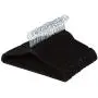 AmazonBasics Velvet Suit Hangers - 100-Pack, Black (Renewed) AmazonBasics Velvet Suit Hangers - 100-Pack, Black (Renewed)